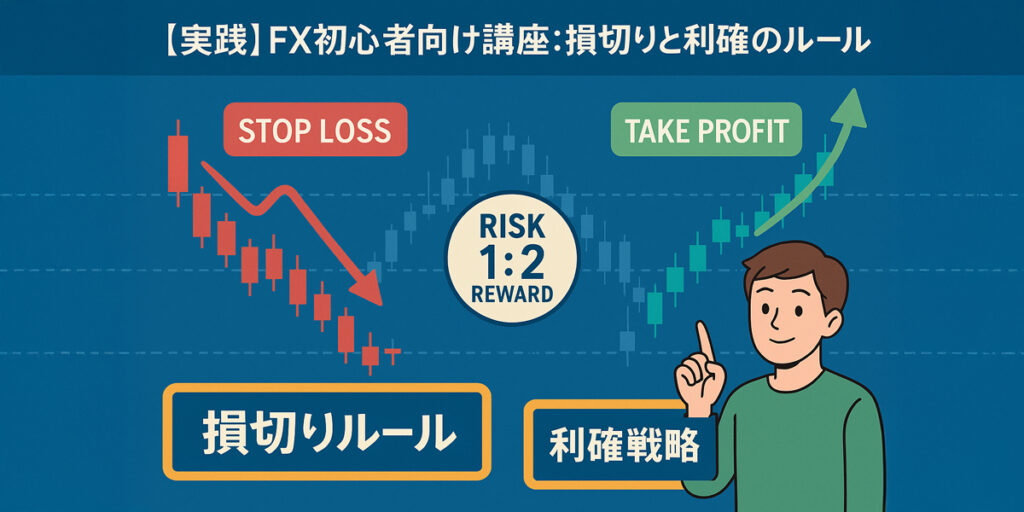 損切りと利確は資金を守り増やす鍵。本記事は5つの王道パターンと1%リスク管理、検証方法を初心者向けに解説します。