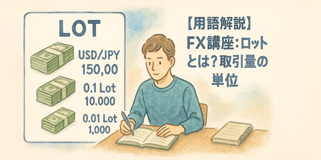 ロットとは取引量の単位