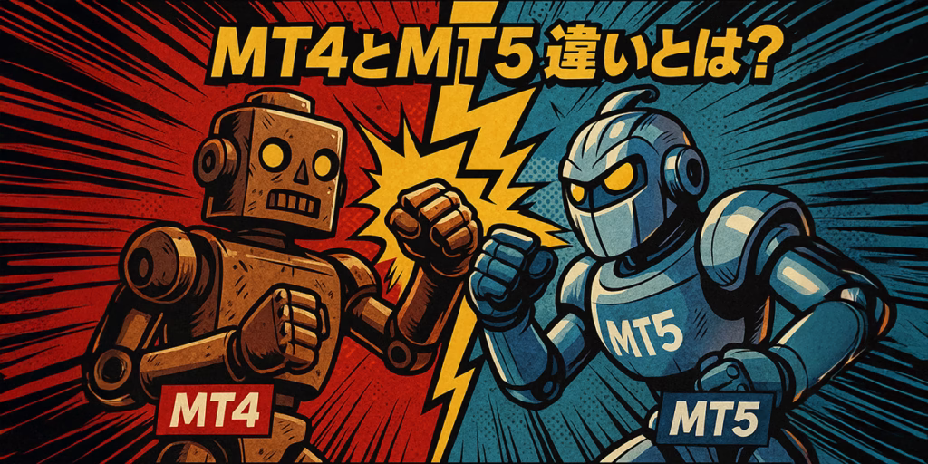 MT4とMT5の違いとは