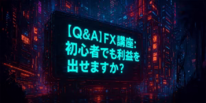初心者でも利益を出せますか