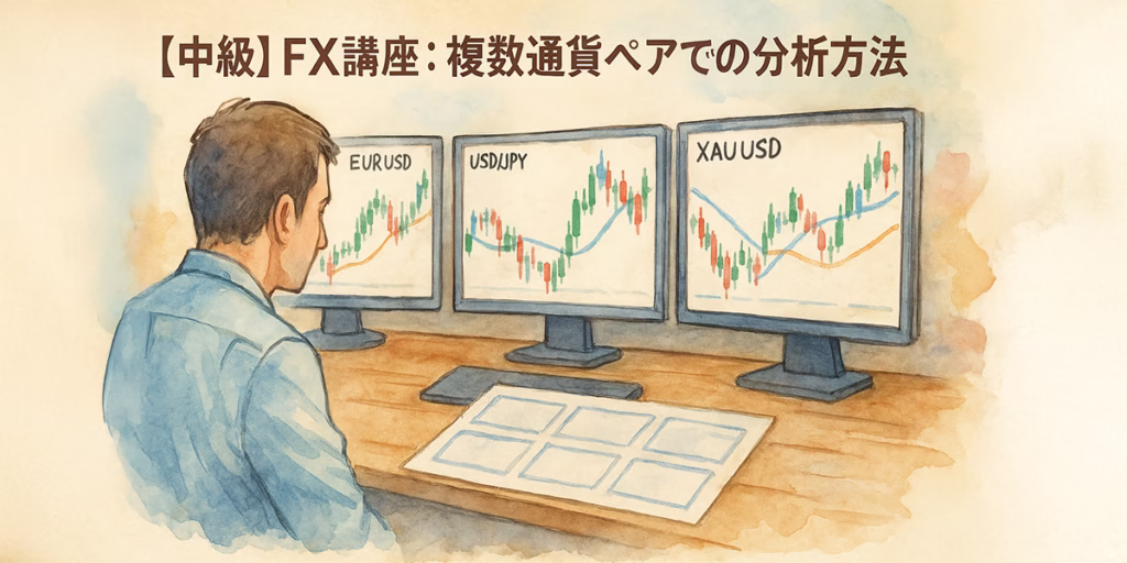 複数通貨ペアでの分析方法