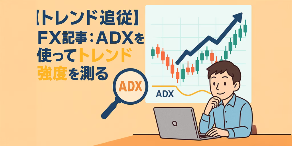 ADXを使ってトレンド強度を測る